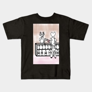 New scene from Cats on the weekend aka cat bar Kids T-Shirt
